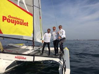 Bernard STAMM wins the Atlantique Télégramme event on the Diam 24 One Design series