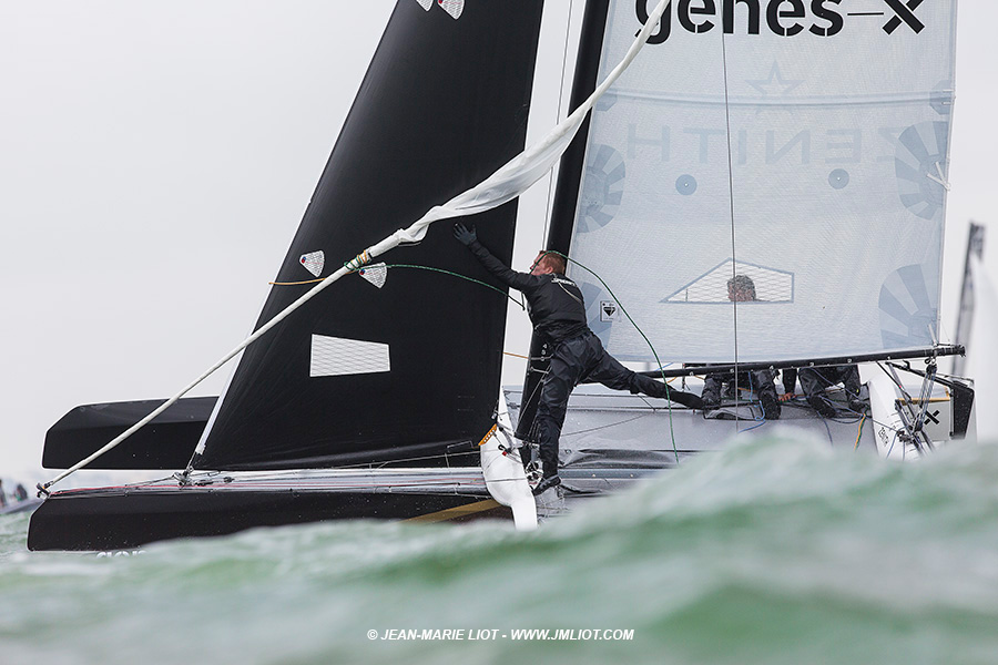 Deuxième journée du Grand Prix Atlantique : Spindrift White conserve la tête du classement général provisoire