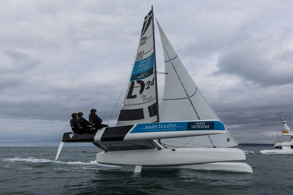 Les Diam 24 font leur entrée au Spi Ouest-France Intermarché