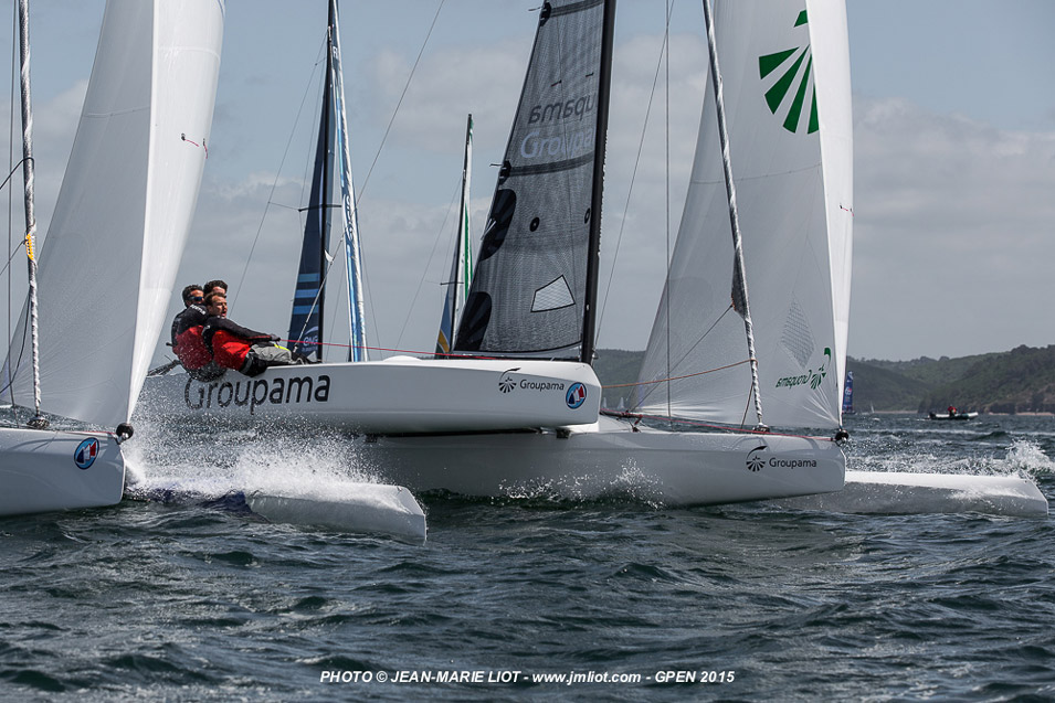 Groupama s’impose sur la Normandy Sailing Week