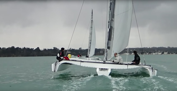 Match race avec le pôle Course au Large