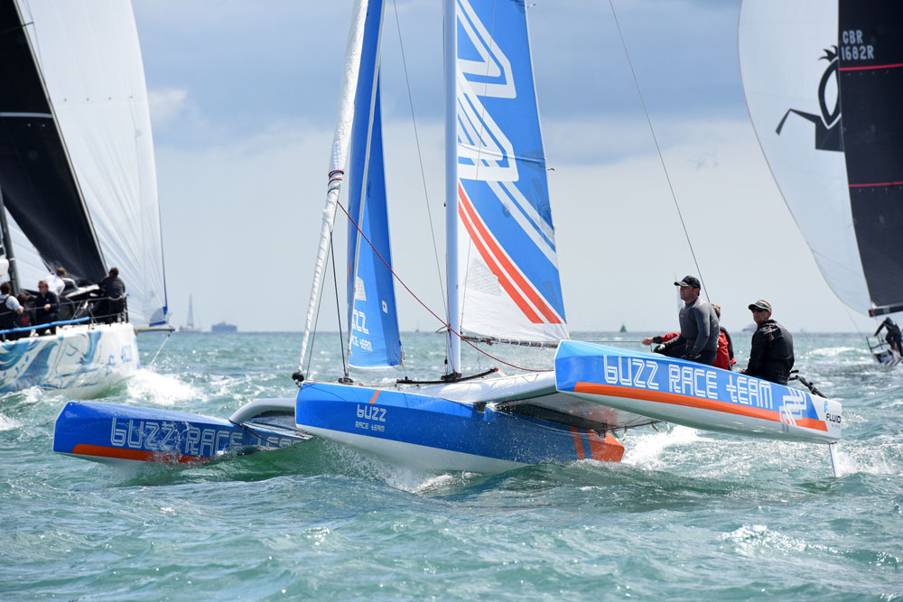 Les Diams invités sur la Cowes Week