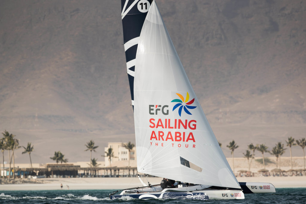 La saison 2019 débute avec l'EFG Sailing Arabia The Tour