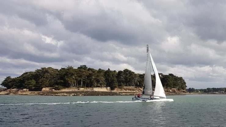 François Huguier : « J’ai tout à fait confiance dans mon sportboat multicoque »