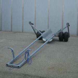 Mise à l'eau Plage, remorque 4 roues ballon