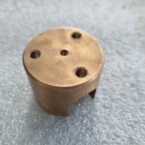 Capsule laiton PDM semelle, 3 filletage M6, diam Boule 30mm