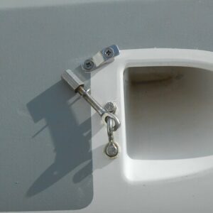 Set Verrou Flotteur/bras : Pontet, Vis, Tige oeil, Rondelle, Ecrou long