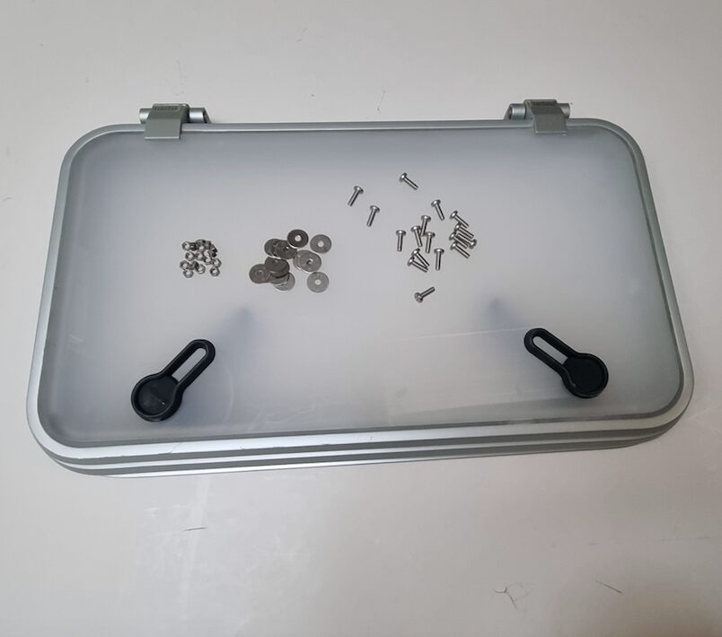 Kit de changement Capot Coffre rectangle en aluminium (Descente et Coffre) – Image 3